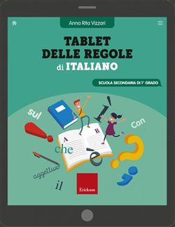 Tablet delle regole di Italiano