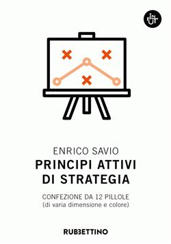 Principi attivi di strategia. Confezione da 12 pillole (di varia dimensione e colore)
