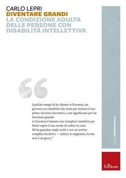 Diventare grandi. La condizione adulta delle persone con disabilità intellettiva