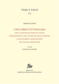 Uno libretto volgare