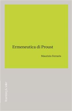 Ermeneutica di Proust