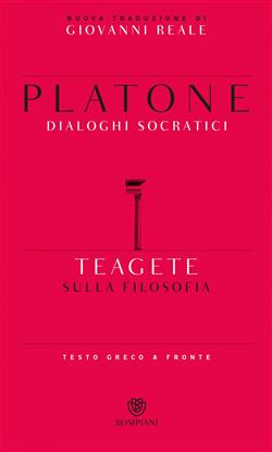 Teagete. Sulla filosofia