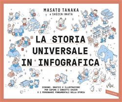 La storia universale in infografica. Disegni, grafici e illustrazioni per capire i concetti chiave e i personaggi fondamentali della storia