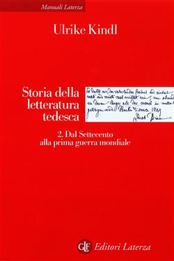 Storia della letteratura tedesca. 2. Dal Settecento alla prima guerra mondiale