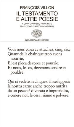 Il testamento e altre poesie