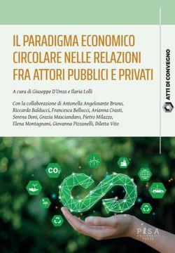 il paradigma economico circolare nelle relazioni tra pubblici e privati