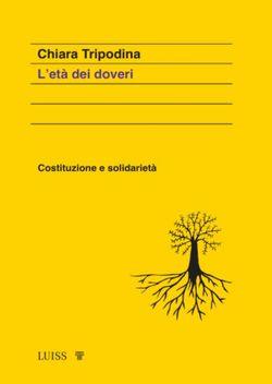 L'età dei doveri